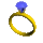 טבעת בלאי כחולה
